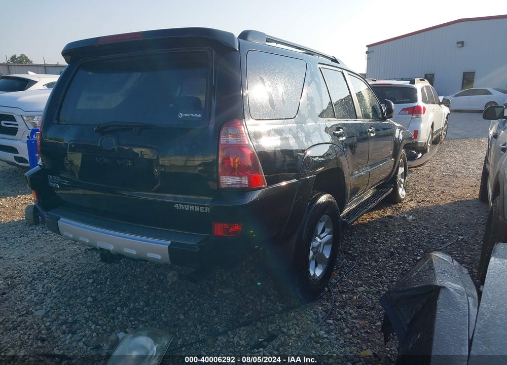 2004 TOYOTA 4RUNNER SR5 V6 VIN: JTEZU14RX40025449