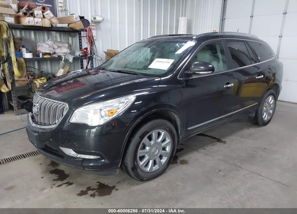 2014 BUICK ENCLAVE LEATHER VIN: 5GAKVBKD6EJ145794