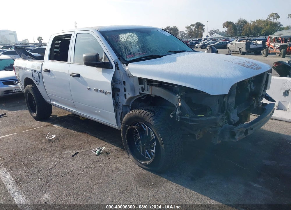 2012 RAM 1500 ST VIN: 1C6RD6KT8CS143638