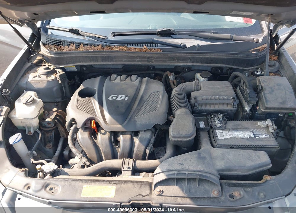 2013 HYUNDAI SONATA GLS VIN: 5NPEB4AC5DH680115
