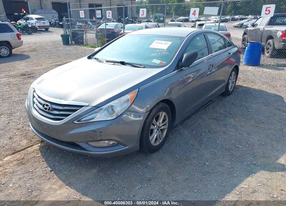 2013 HYUNDAI SONATA GLS VIN: 5NPEB4AC5DH680115