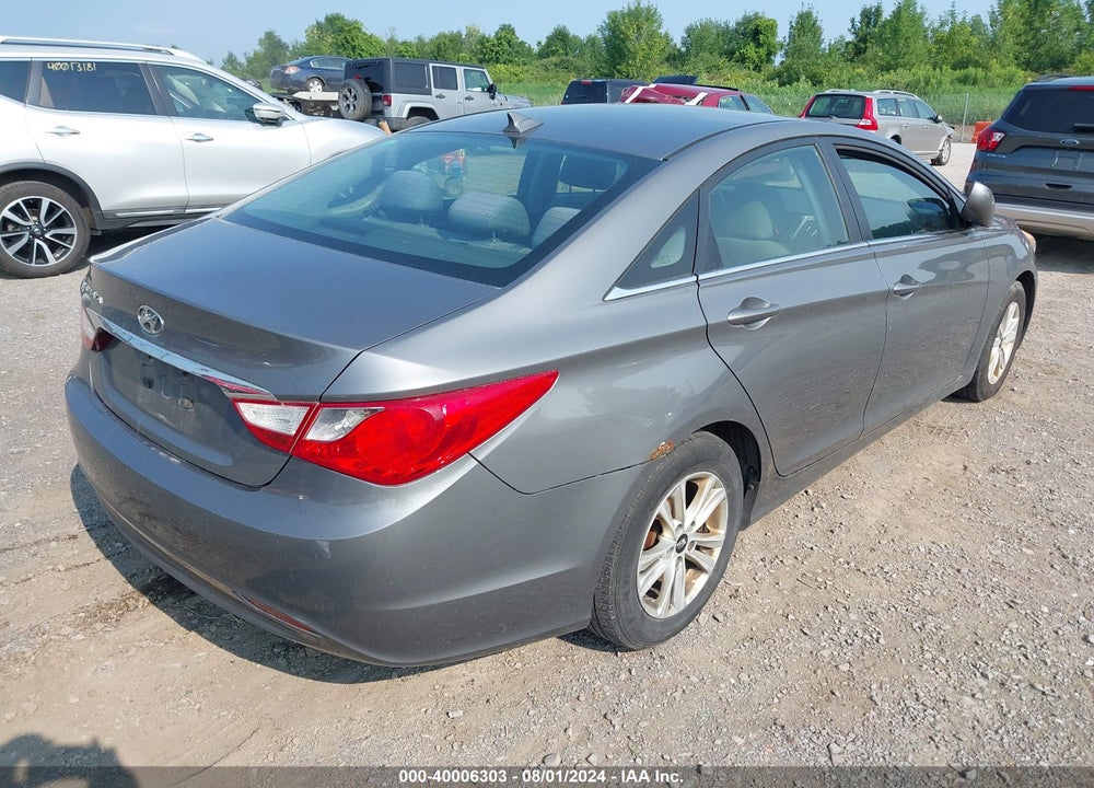 2013 HYUNDAI SONATA GLS VIN: 5NPEB4AC5DH680115