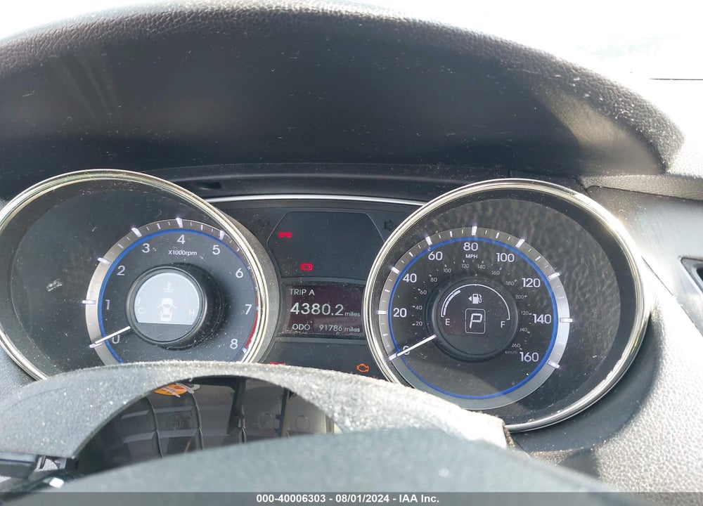 2013 HYUNDAI SONATA GLS VIN: 5NPEB4AC5DH680115