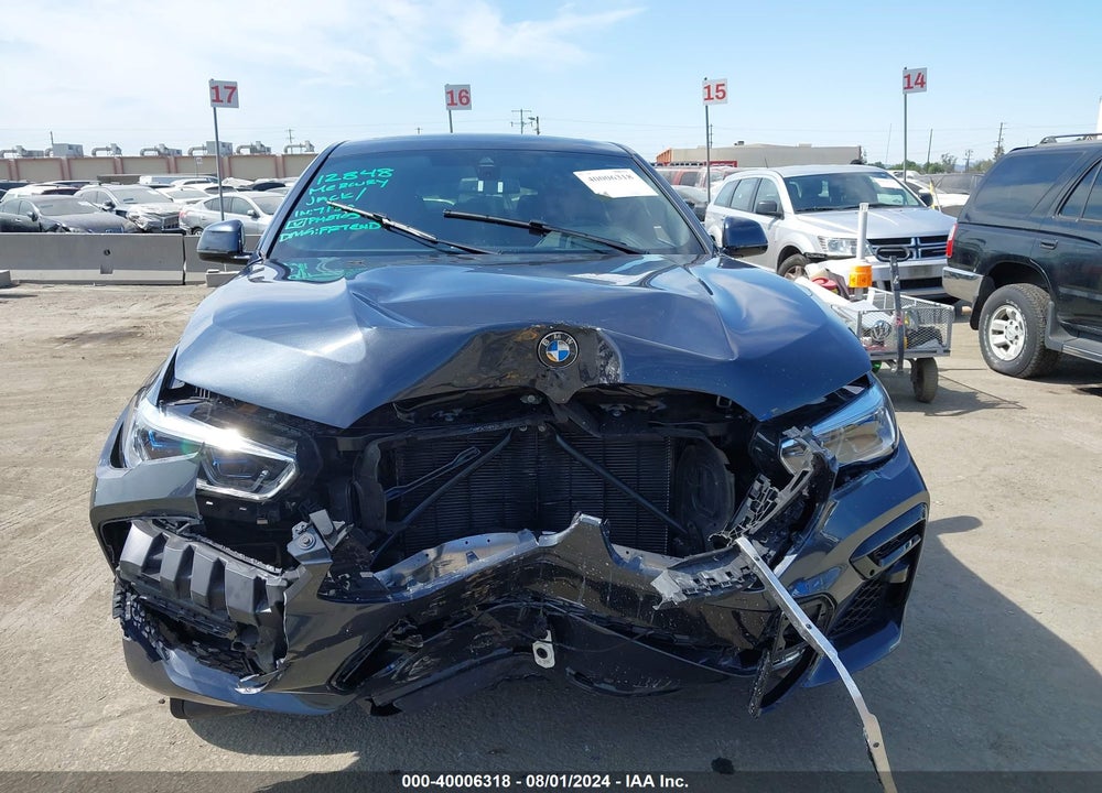 2022 BMW X6 XDRIVE40I VIN: 5UXCY6C03N9M60811