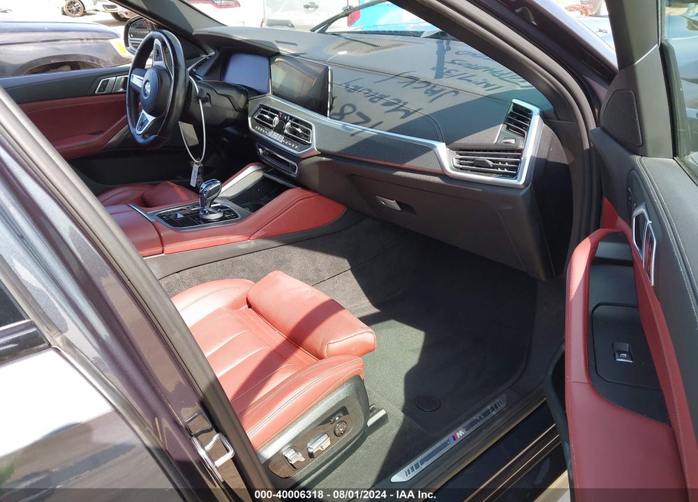 2022 BMW X6 XDRIVE40I VIN: 5UXCY6C03N9M60811