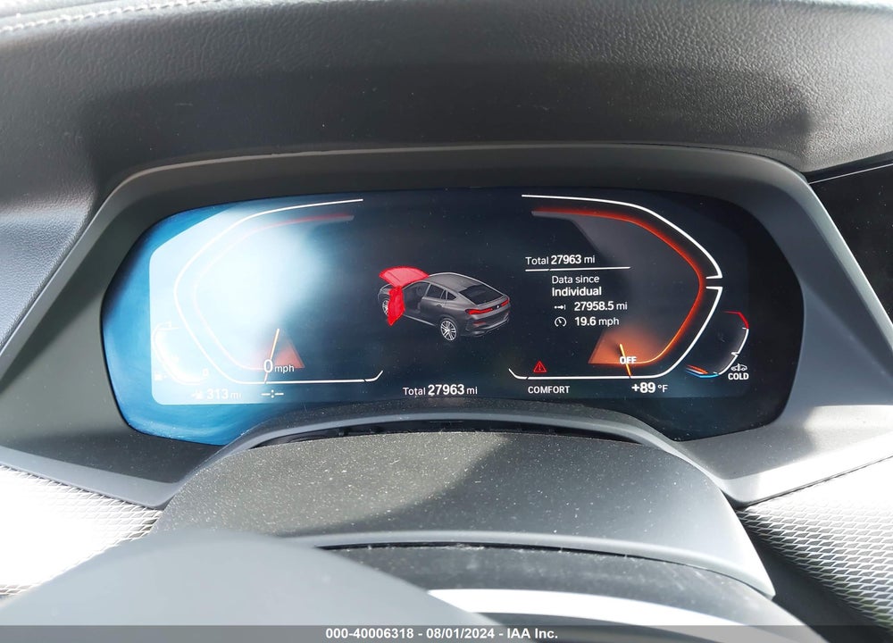 2022 BMW X6 XDRIVE40I VIN: 5UXCY6C03N9M60811