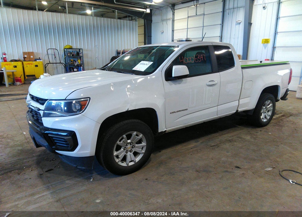 2021 CHEVROLET COLORADO 2WD LONG BOX LT VIN: 1GCHSCEA2M1241168