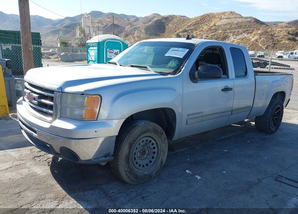 2012 GMC SIERRA 1500 SL VIN: 1GTR1UEA7CZ143136