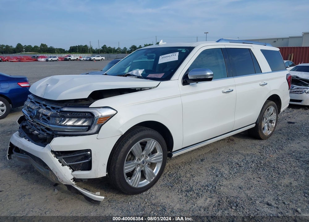 2022 FORD EXPEDITION PLATINUM VIN: 1FMJU1LT2NEA01905