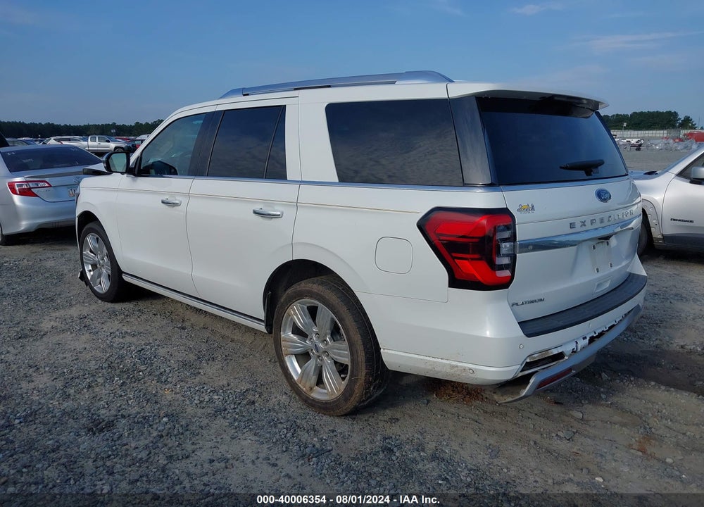 2022 FORD EXPEDITION PLATINUM VIN: 1FMJU1LT2NEA01905