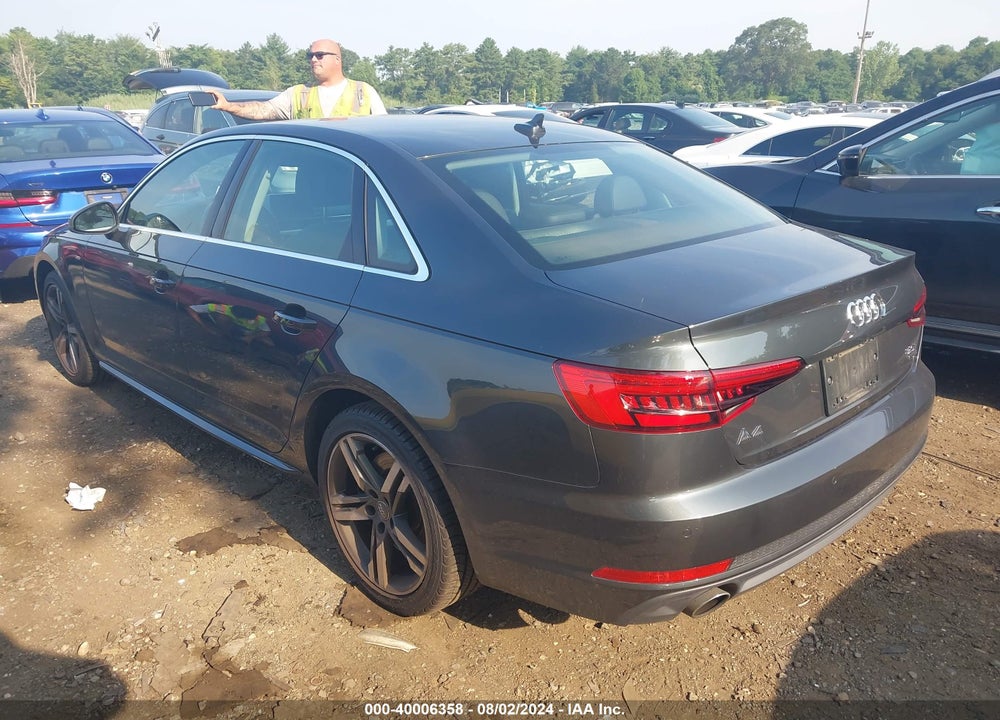 2017 AUDI A4 2.0T PREMIUM VIN: WAUENAF43HN055979