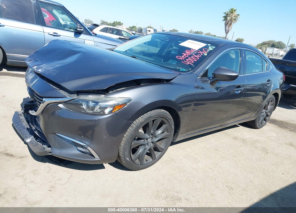 2016 MAZDA 6 I GRAND TOURING VIN: JM1GJ1W5XG1428909