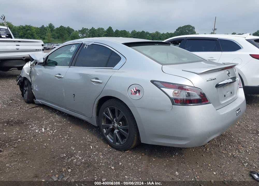 2014 NISSAN MAXIMA 3.5 S/3.5 SV VIN: 1N4AA5AP9EC461073