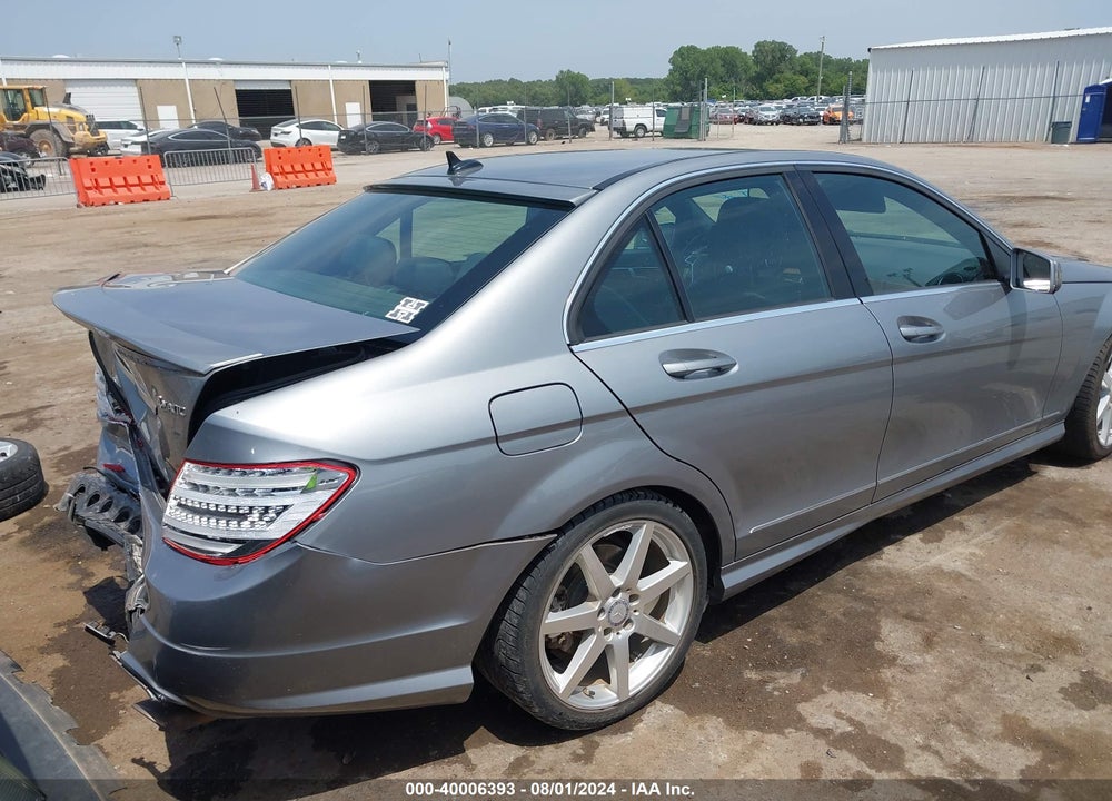 2014 MERCEDES-BENZ C 300 VIN: WDDGF8AB3EA960139