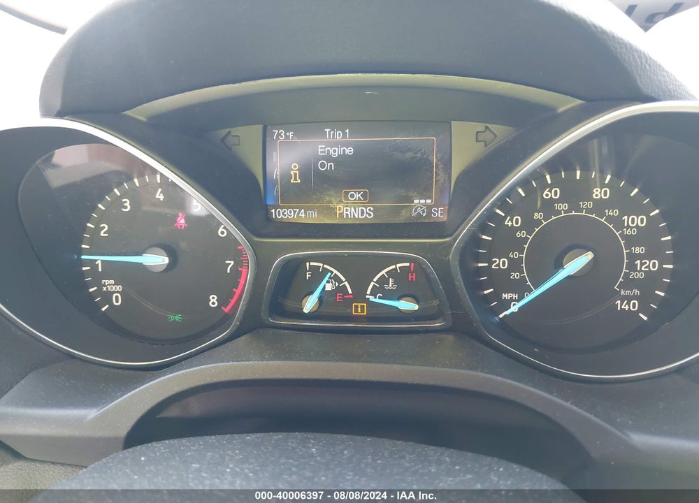 2017 FORD ESCAPE SE VIN: 1FMCU0GD2HUE38898