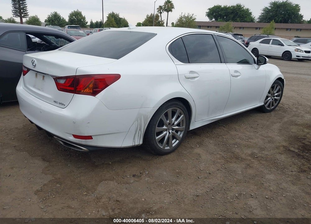 2013 LEXUS GS 350 VIN: JTHBE1BL3D5004428