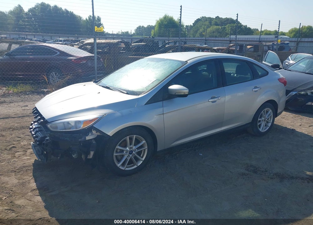2015 FORD FOCUS SE VIN: 1FADP3F29FL343507