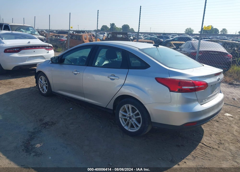 2015 FORD FOCUS SE VIN: 1FADP3F29FL343507