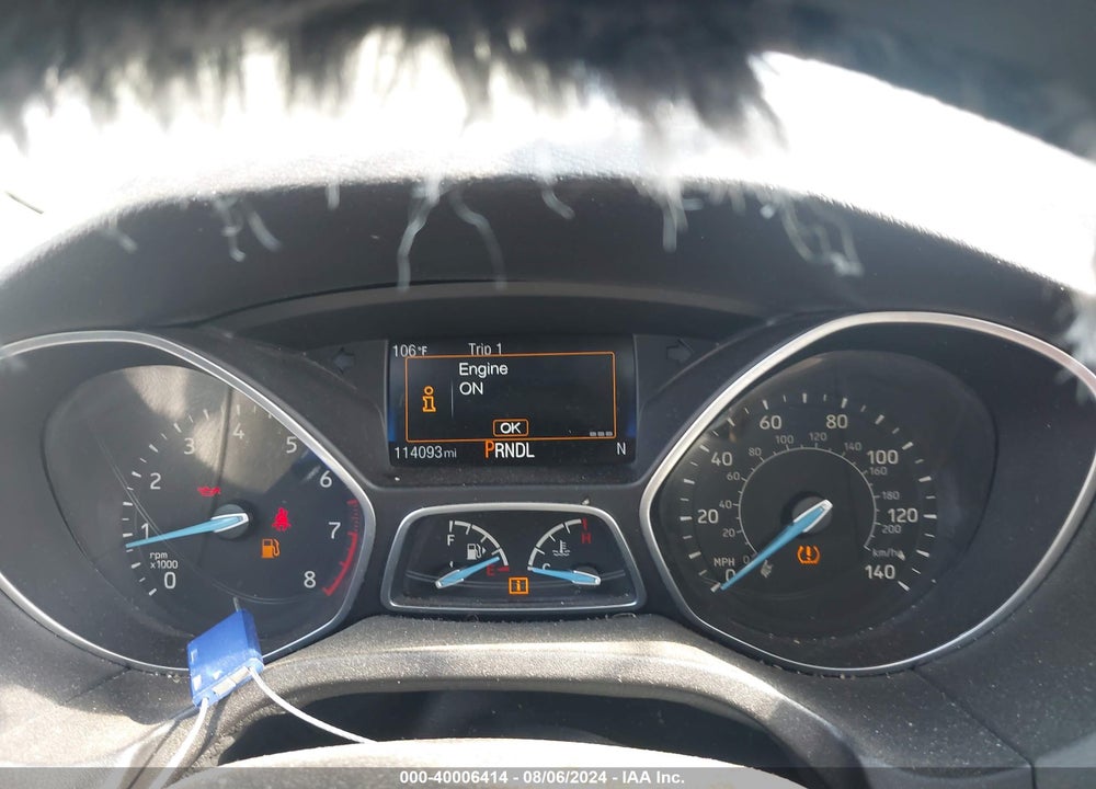 2015 FORD FOCUS SE VIN: 1FADP3F29FL343507