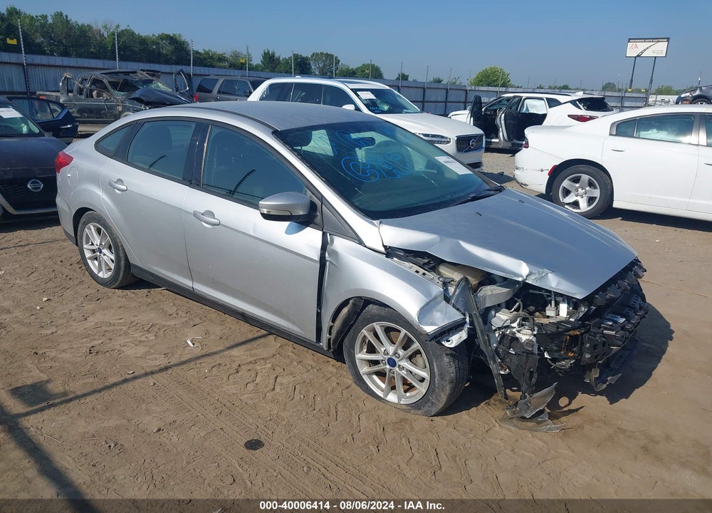 2015 FORD FOCUS SE VIN: 1FADP3F29FL343507