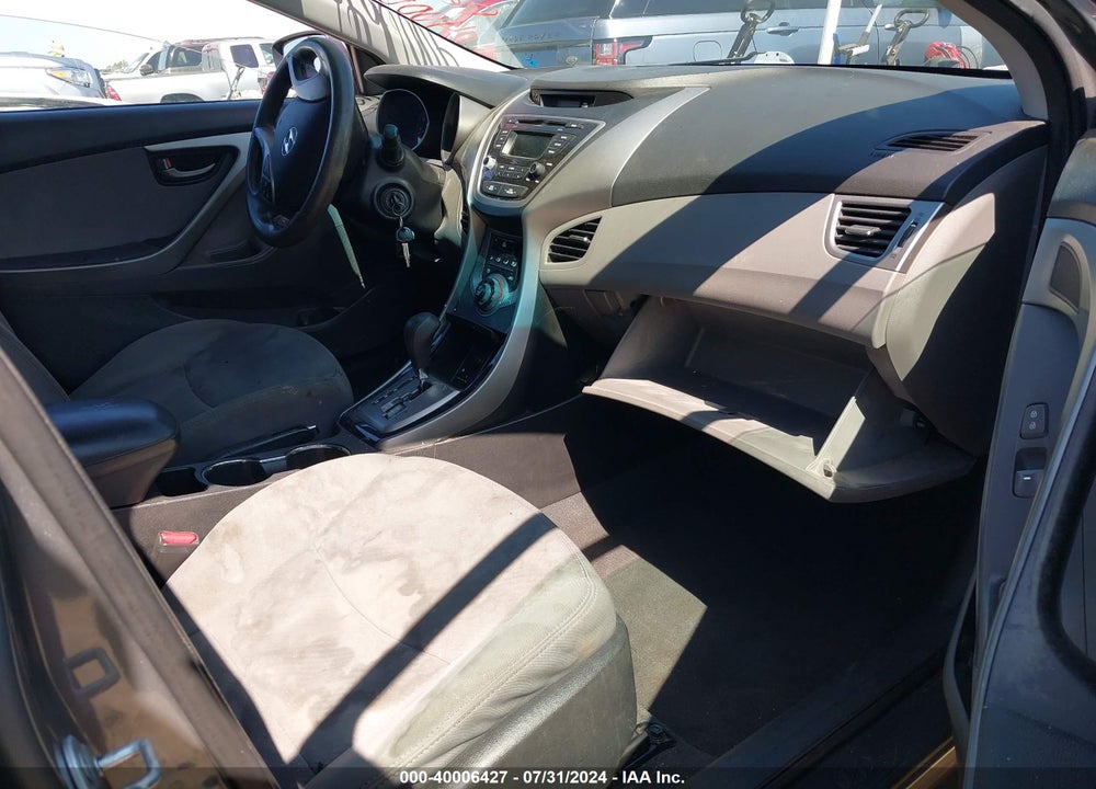 2013 HYUNDAI ELANTRA GLS VIN: 5NPDH4AE1DH344991