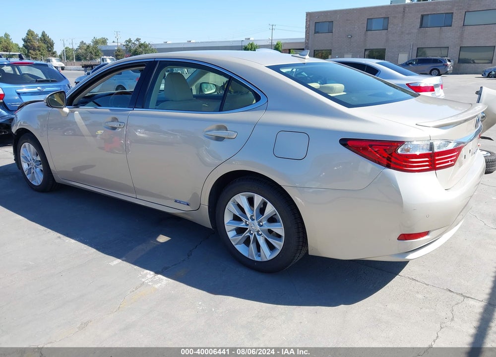 2014 LEXUS ES 300H VIN: JTHBW1GG8E2059663