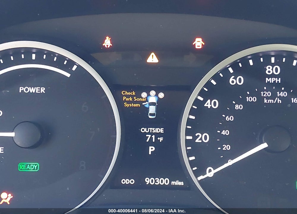 2014 LEXUS ES 300H VIN: JTHBW1GG8E2059663