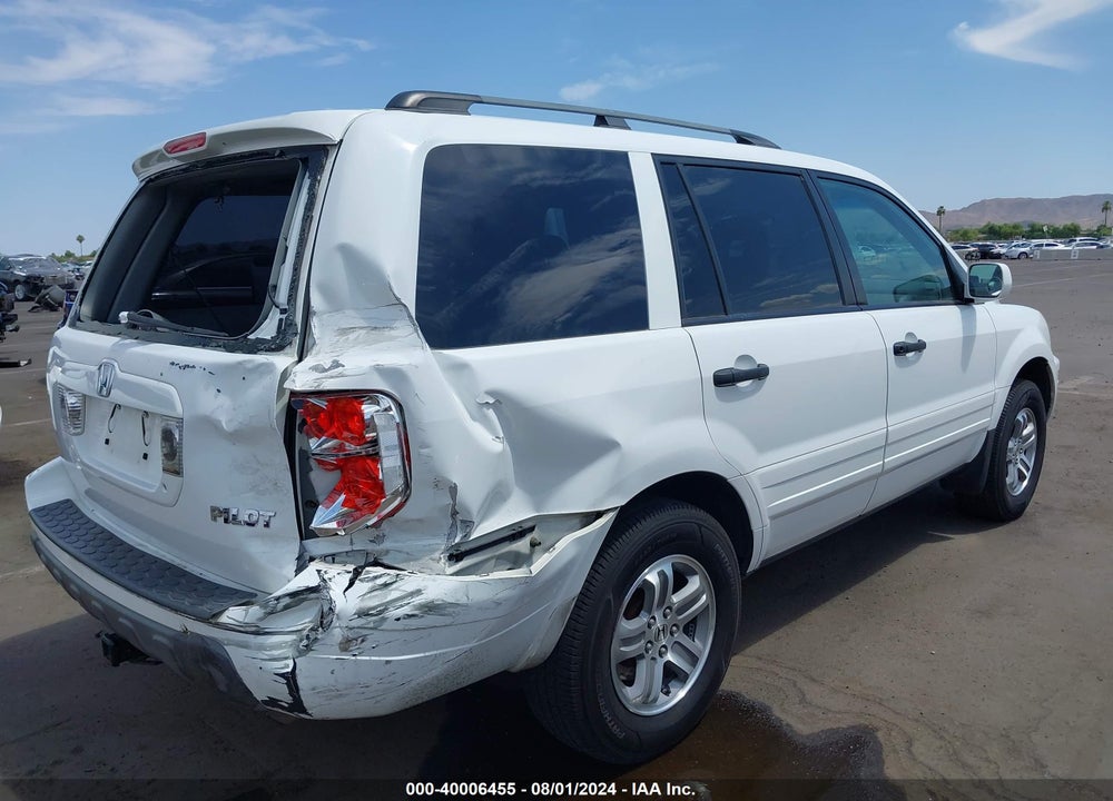 2005 HONDA PILOT EX-L VIN: 2HKYF18545H524432