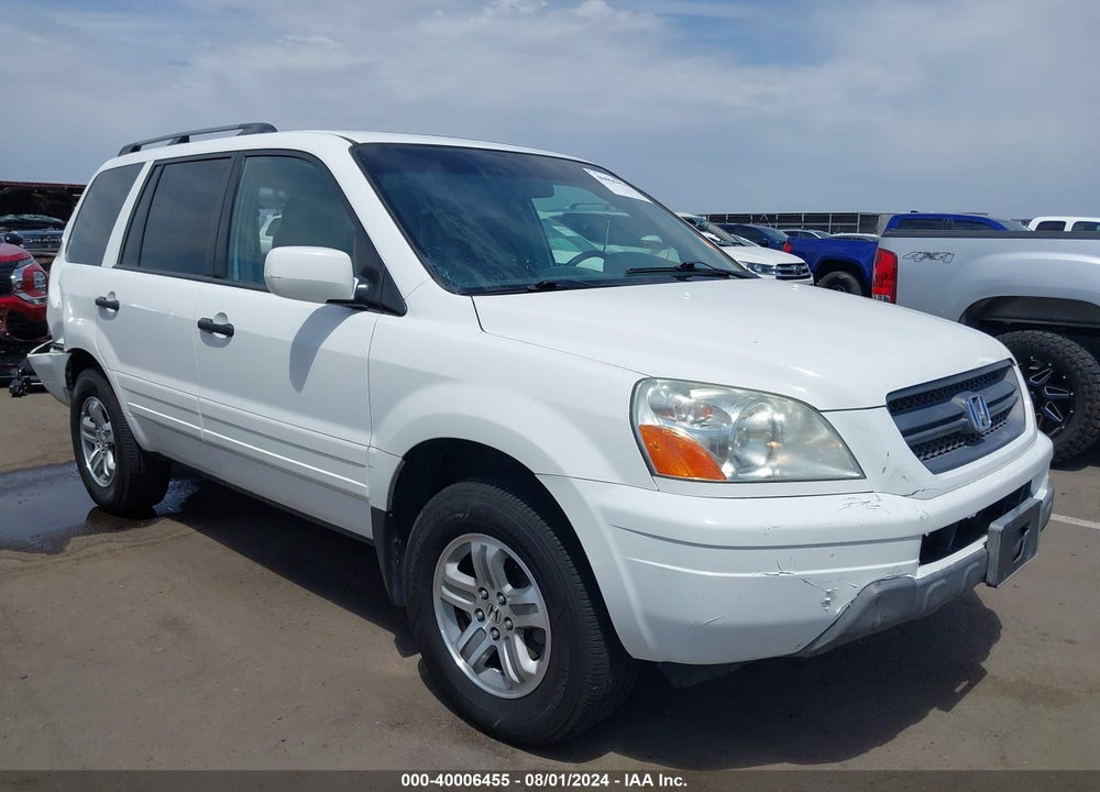 2005 HONDA PILOT EX-L VIN: 2HKYF18545H524432