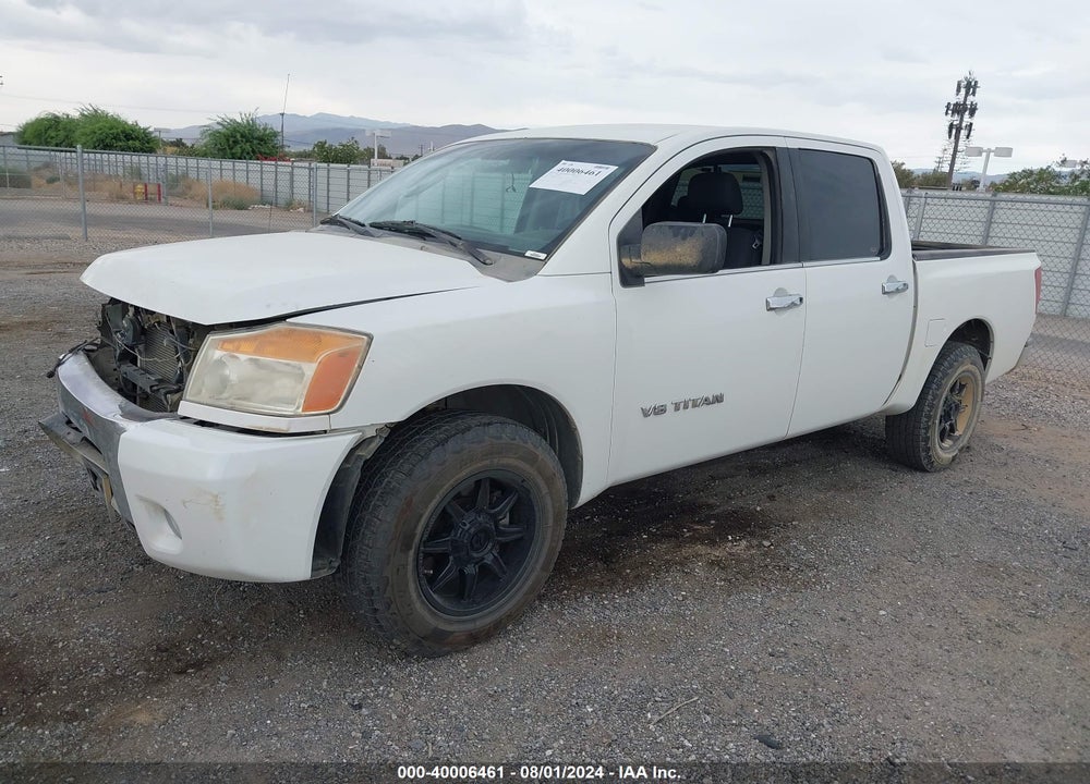 2009 NISSAN TITAN XE VIN: 1N6AA07D79N316115