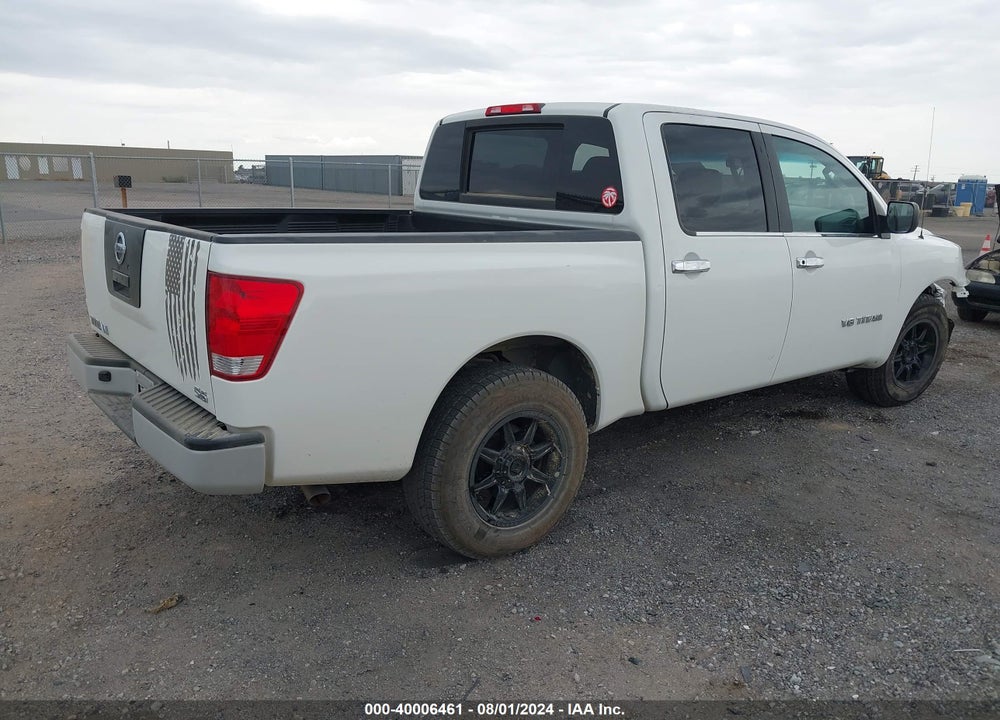2009 NISSAN TITAN XE VIN: 1N6AA07D79N316115