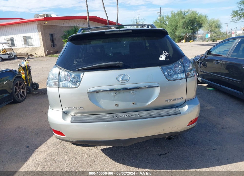 2007 LEXUS RX 350 VIN: JTJHK31U272007754