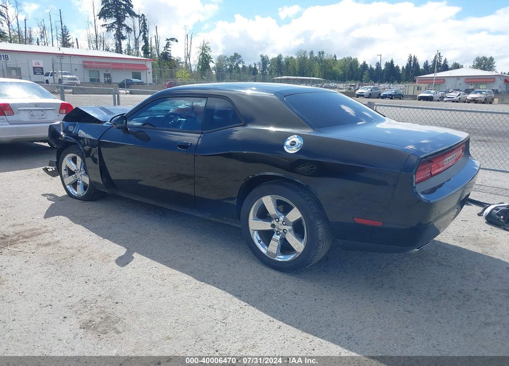 2014 DODGE CHALLENGER SXT VIN: 2C3CDYAG7EH214549