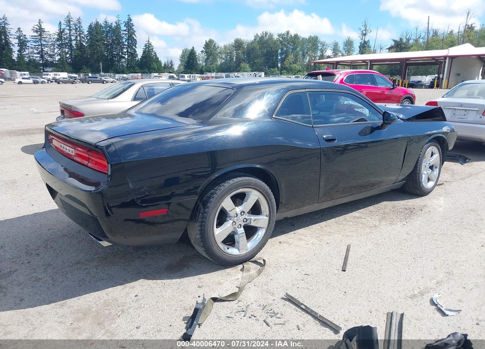 2014 DODGE CHALLENGER SXT VIN: 2C3CDYAG7EH214549