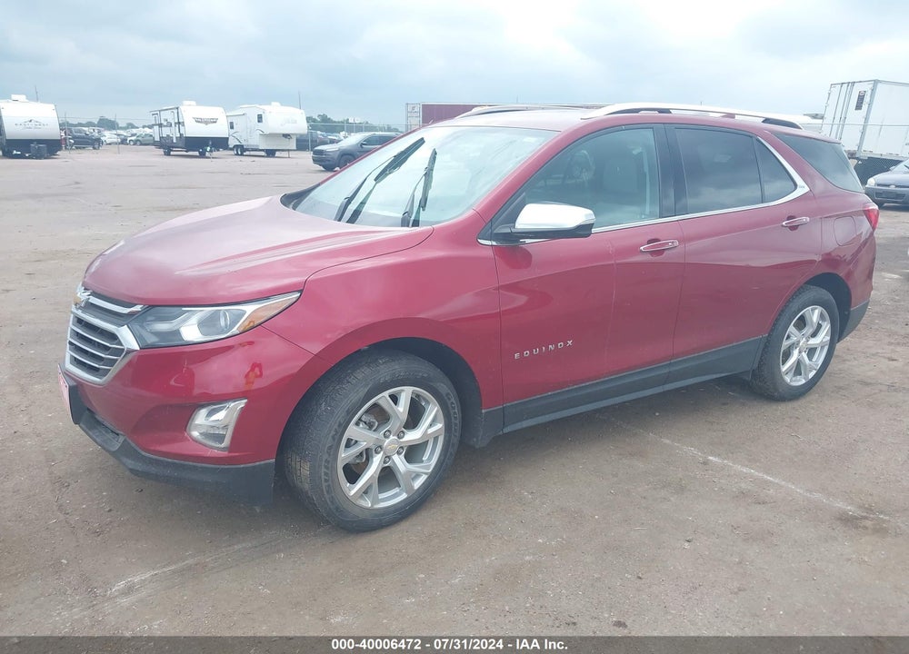 2018 CHEVROLET EQUINOX PREMIER VIN: 2GNAXVEV2J6132386
