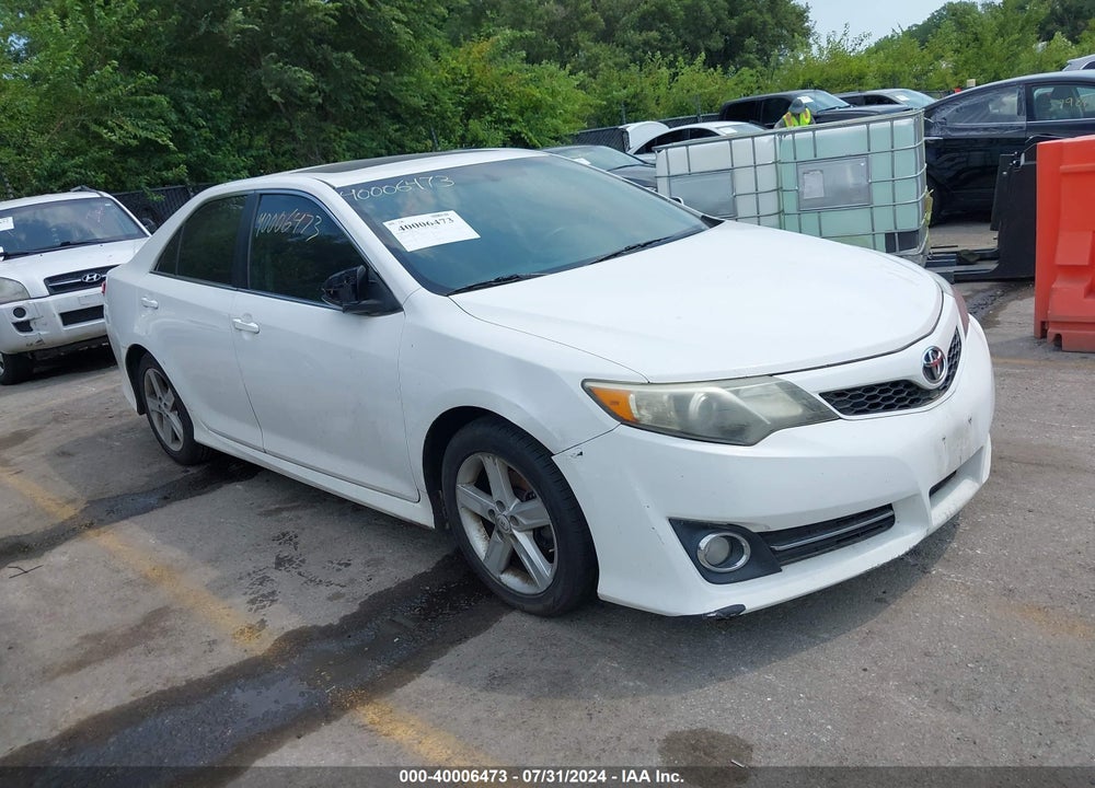 2012 TOYOTA CAMRY SE VIN: 4T1BF1FK2CU123099