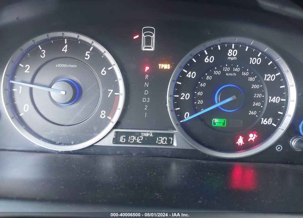 2013 HONDA CROSSTOUR EX-L VIN: 5J6TF3H52DL004465