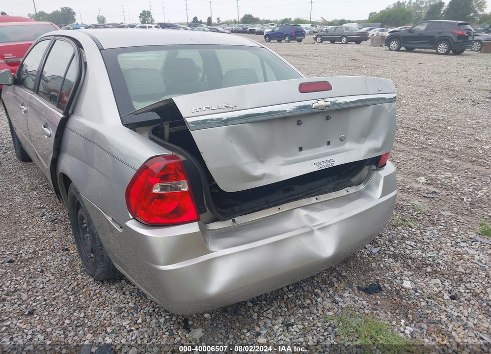 2006 CHEVROLET MALIBU LS VIN: 1G1ZS51F56F259549