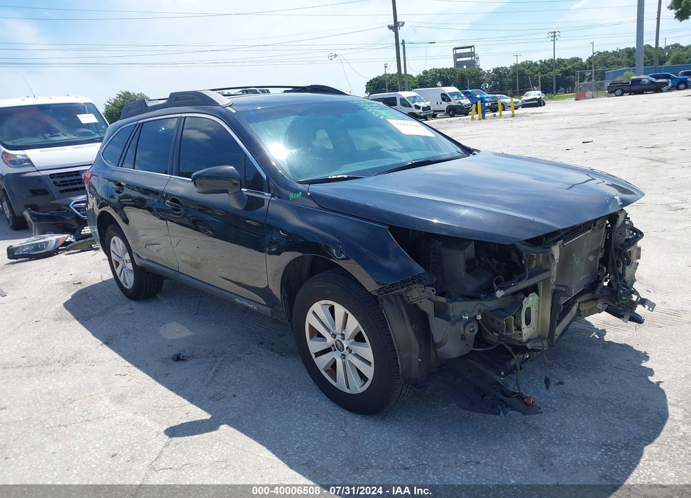 2018 SUBARU OUTBACK 2.5I PREMIUM VIN: 4S4BSACC8J3322900