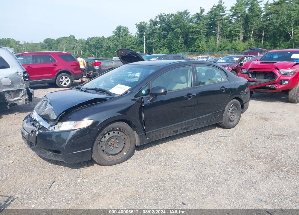 2010 HONDA CIVIC LX VIN: 2HGFA1F50AH324287