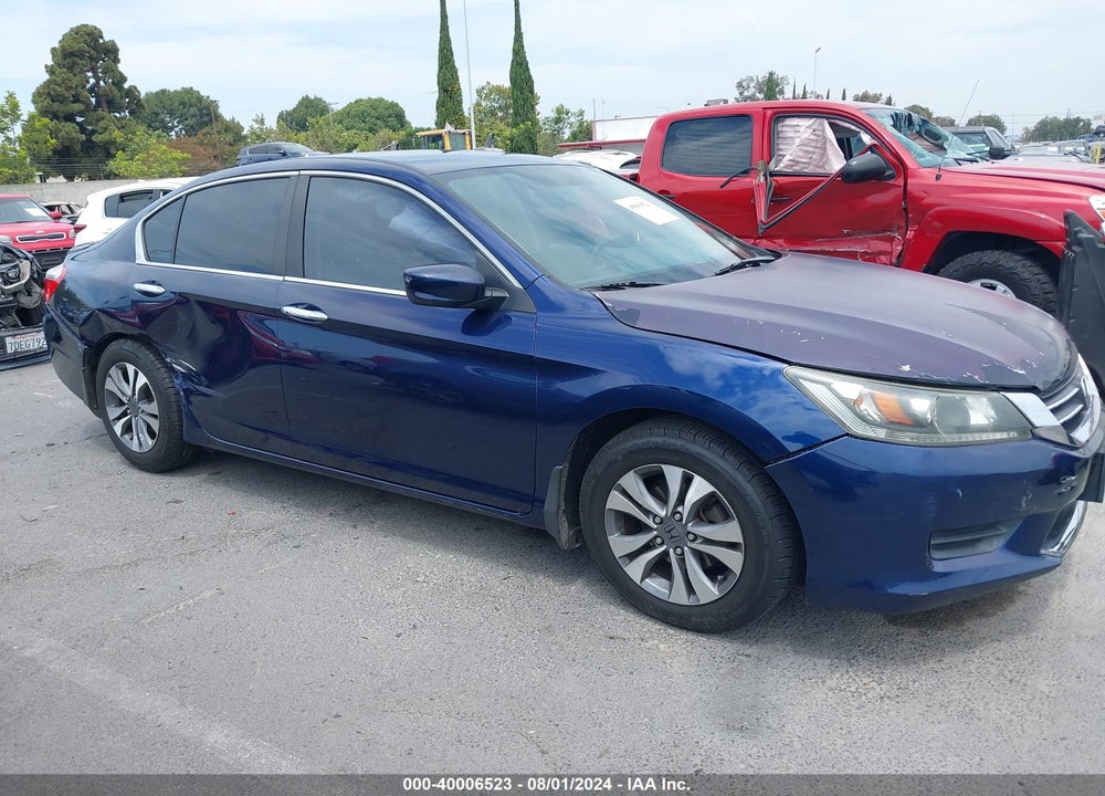 2013 HONDA ACCORD LX VIN: 1HGCR2F35DA019726