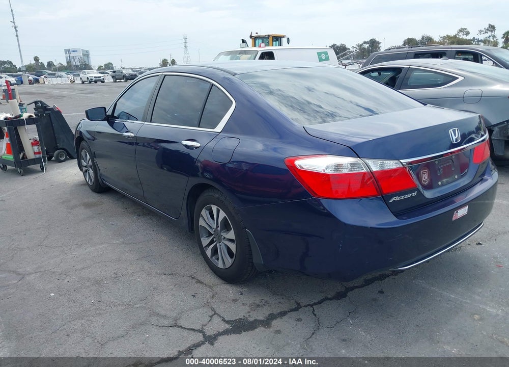 2013 HONDA ACCORD LX VIN: 1HGCR2F35DA019726