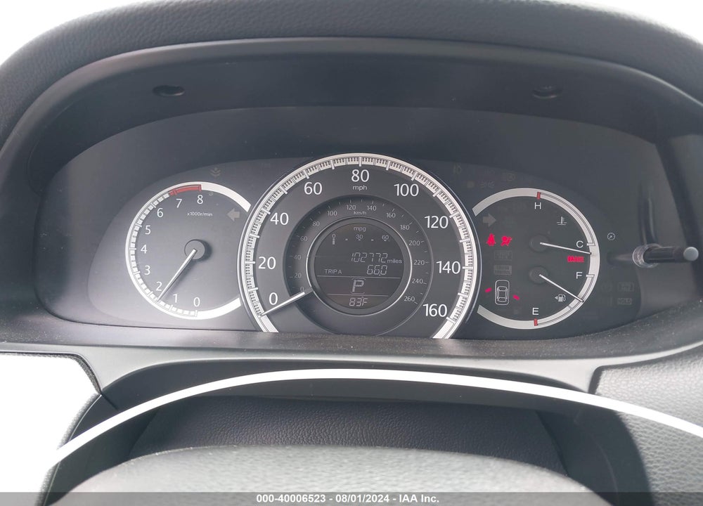 2013 HONDA ACCORD LX VIN: 1HGCR2F35DA019726