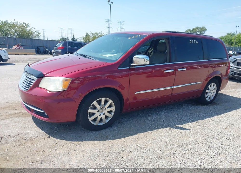 2012 CHRYSLER TOWN & COUNTRY TOURING-L VIN: 2C4RC1CG6CR362986