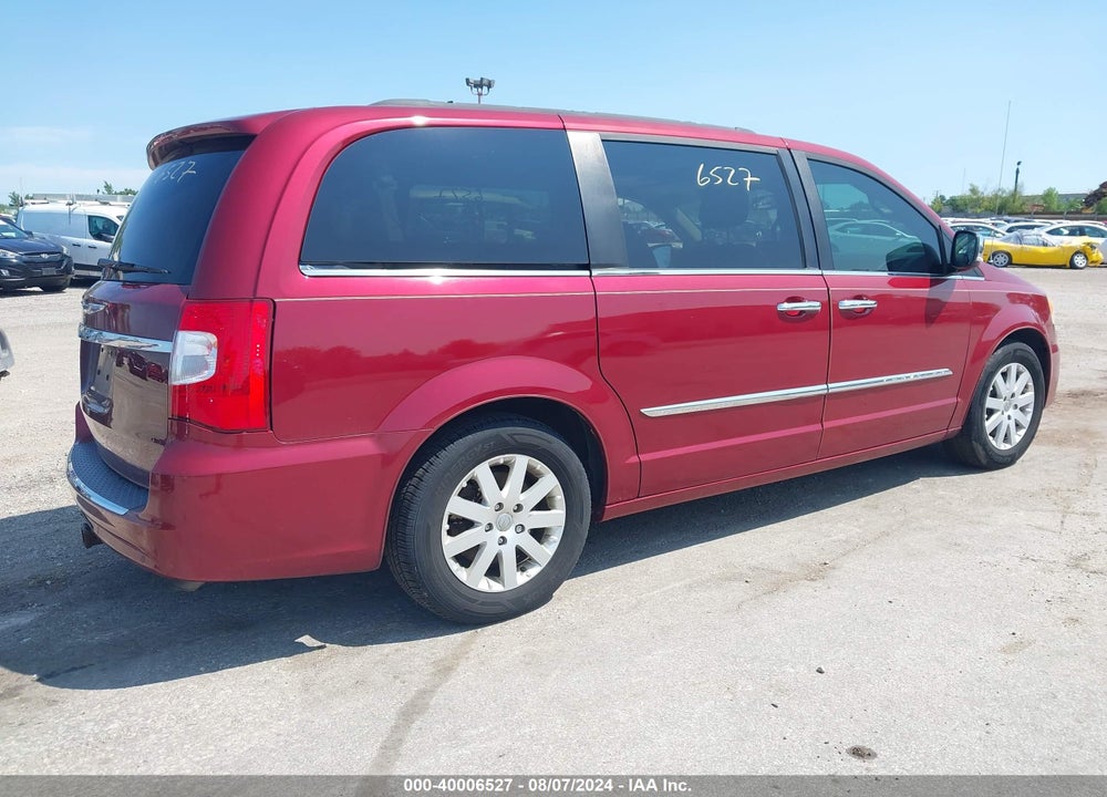 2012 CHRYSLER TOWN & COUNTRY TOURING-L VIN: 2C4RC1CG6CR362986
