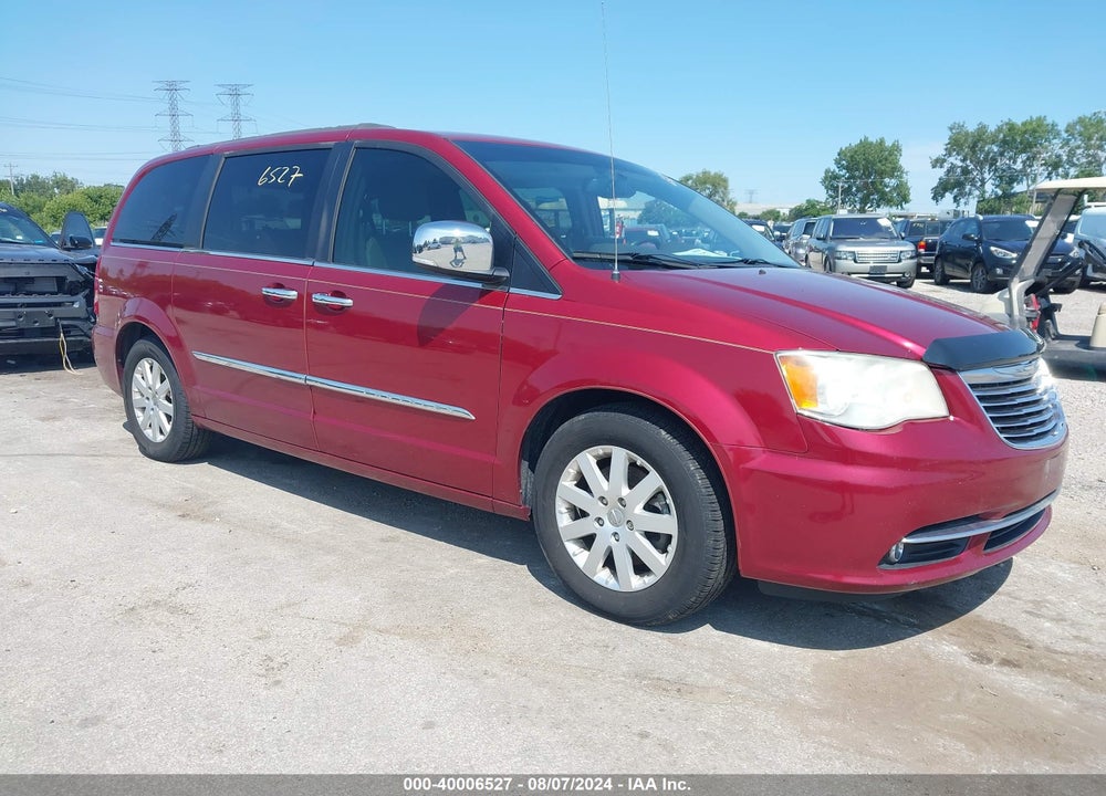 2012 CHRYSLER TOWN & COUNTRY TOURING-L VIN: 2C4RC1CG6CR362986