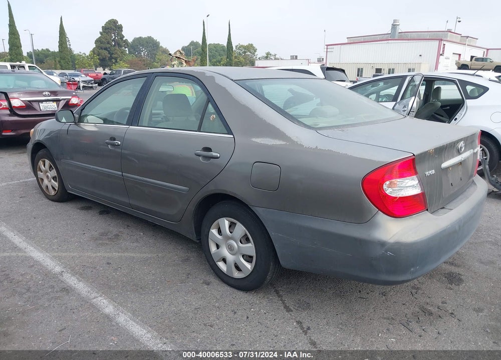 2003 TOYOTA CAMRY LE VIN: 4T1BE32KX3U781712
