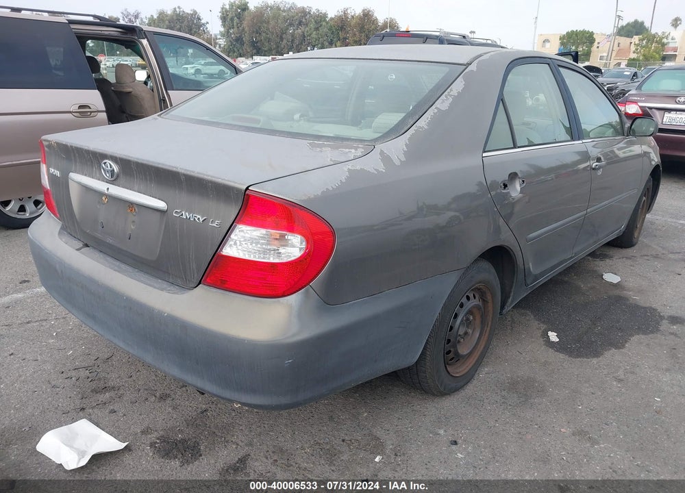 2003 TOYOTA CAMRY LE VIN: 4T1BE32KX3U781712