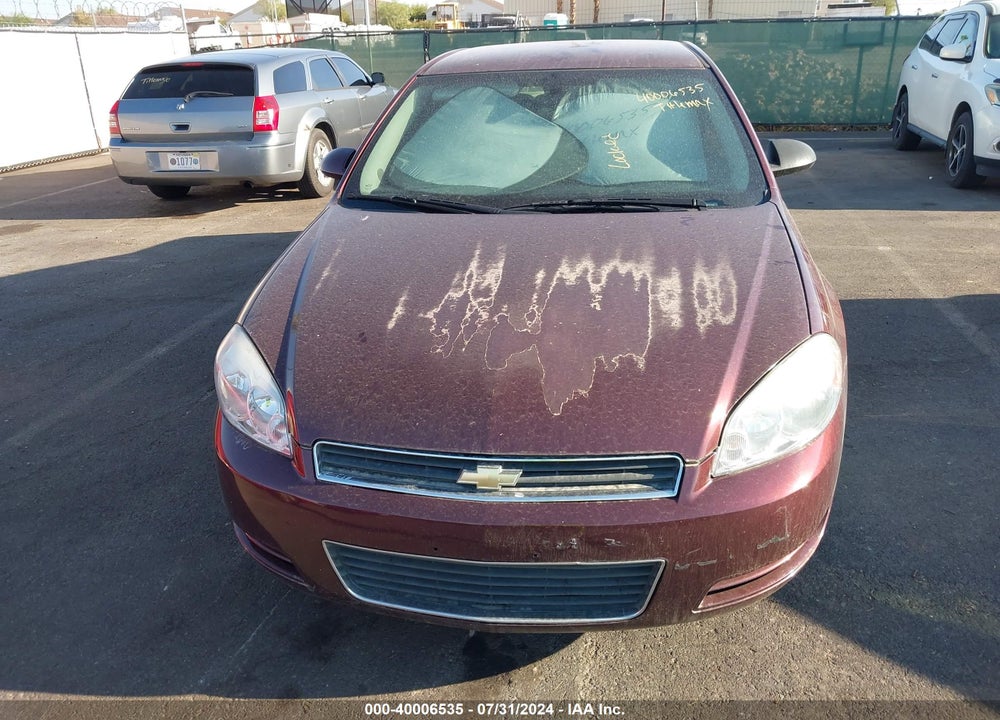 2007 CHEVROLET IMPALA LS VIN: 2G1WB58K579295872