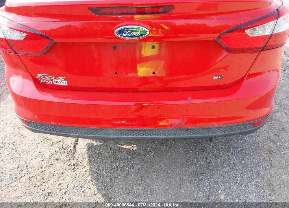 2012 FORD FOCUS SE VIN: 1FAHP3F23CL128234